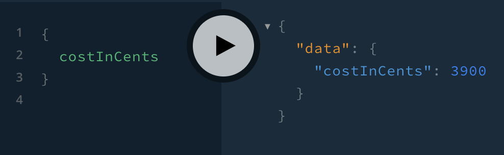 costInCents query in Playground