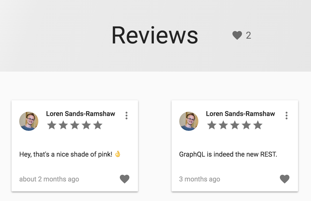 Review count