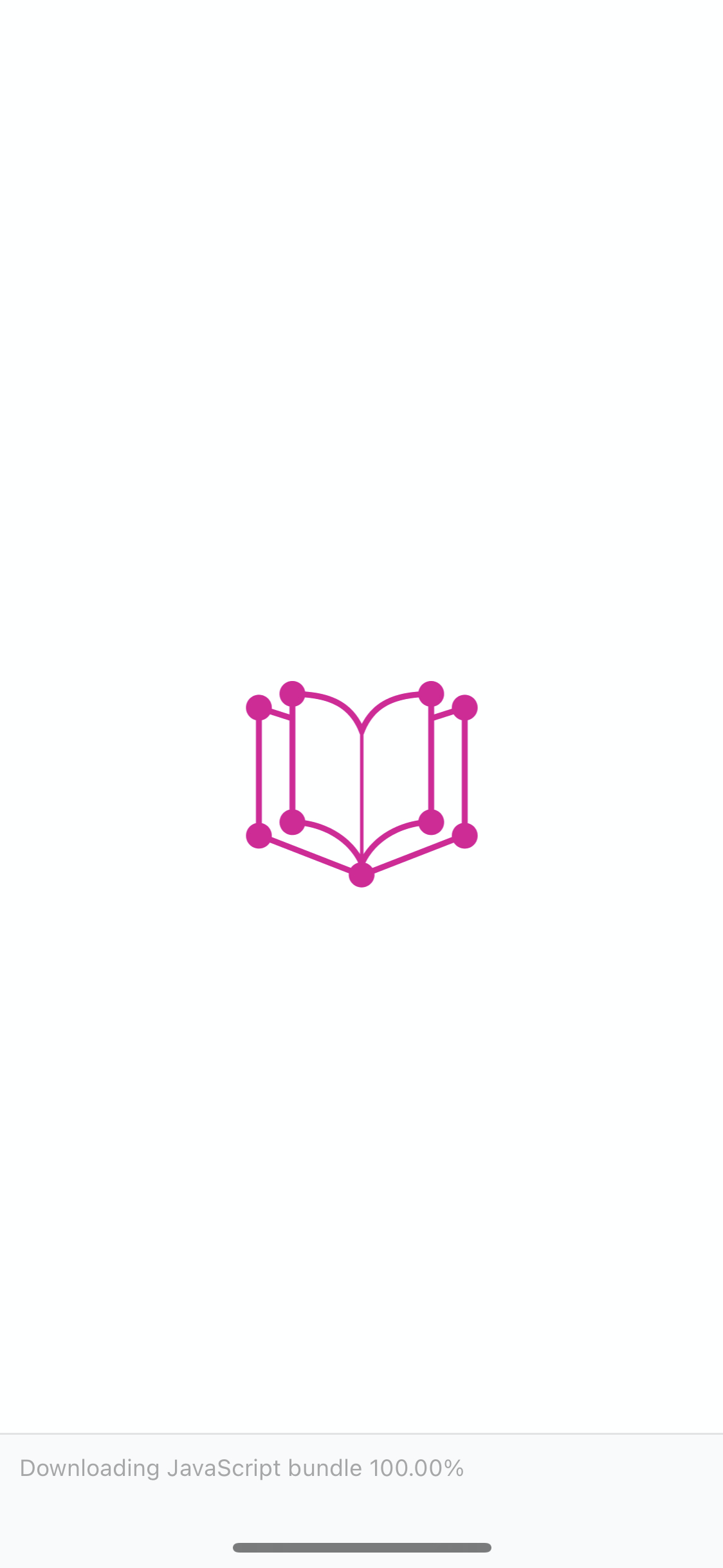 Splash screen: Guide logo on white background